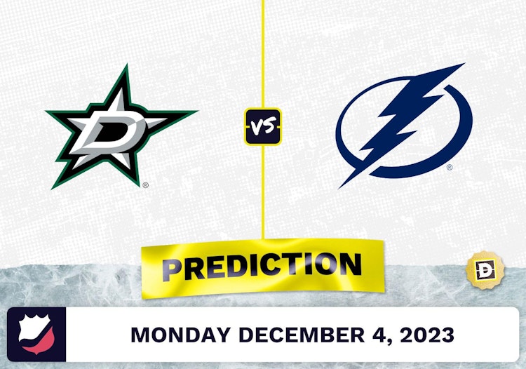 Dallas Stars vs. Tampa Bay Lightning Prediction and Odds - December 4, 2023