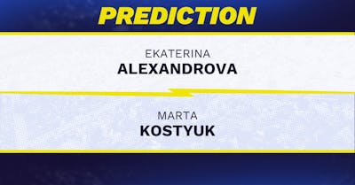 Ekaterina Alexandrova vs. Marta Kostyuk prediction, odds, picks for WTA Ningbo Open 2026