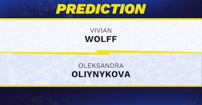 Vivian Wolff vs. Oleksandra Oliynykova prediction, odds, picks for WTA Singapore 2026