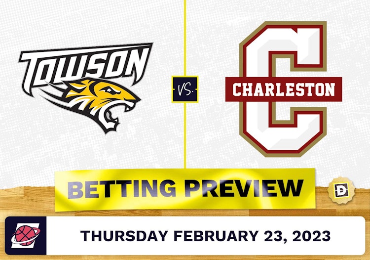 Towson vs. Charleston CBB Prediction and Odds - Feb 23, 2023
