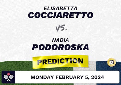 Elisabetta Cocciaretto vs. Nadia Podoroska Prediction, Odds, Picks for Transylvania Open 2024