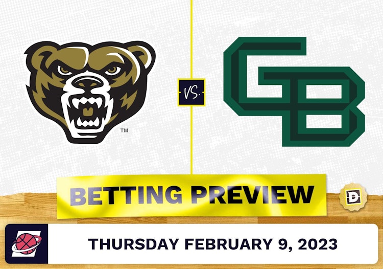 Oakland vs. Green Bay CBB Prediction and Odds - Feb 9, 2023