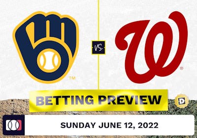 Brewers vs. Nationals Prediction and Odds - Jun 12, 2022