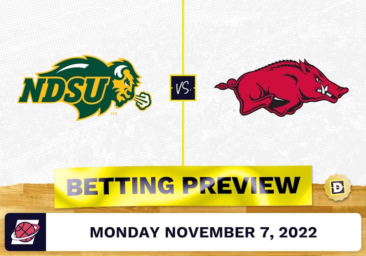 North Dakota State vs. Arkansas CBB Prediction and Odds - Nov 7, 2022