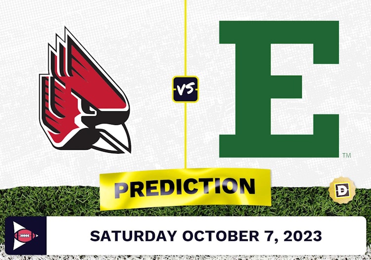 Ball State vs. Eastern Michigan CFB Prediction and Odds - October 7, 2023