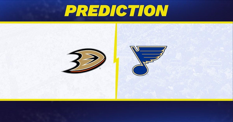Anaheim Ducks-St. Louis Blues Predictions and Game Preview.