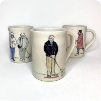 Hand Crafted & Painted Ceramic Mugs