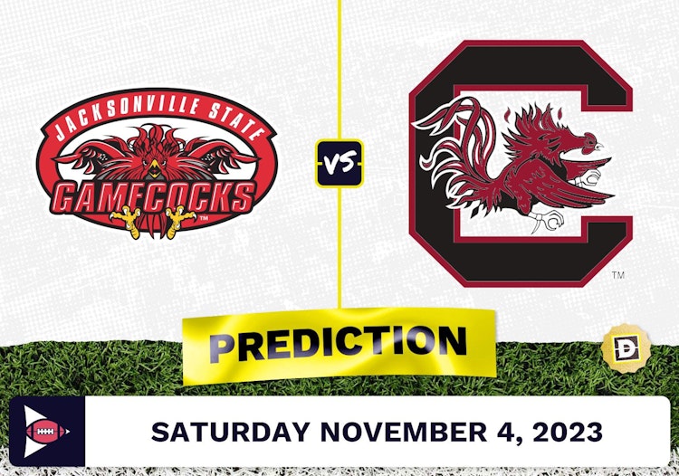 Jacksonville State vs. South Carolina CFB Prediction and Odds - November 4, 2023