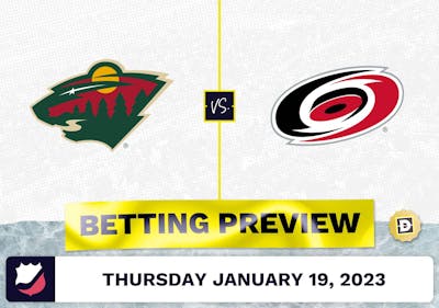 Wild vs. Hurricanes Prediction and Odds - Jan 19, 2023