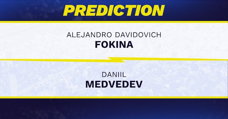 Alejandro Davidovich Fokina vs Daniil Medvedev Tennis Prediction.