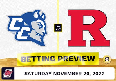 Central Connecticut State vs. Rutgers CBB Prediction and Odds - Nov 26, 2022