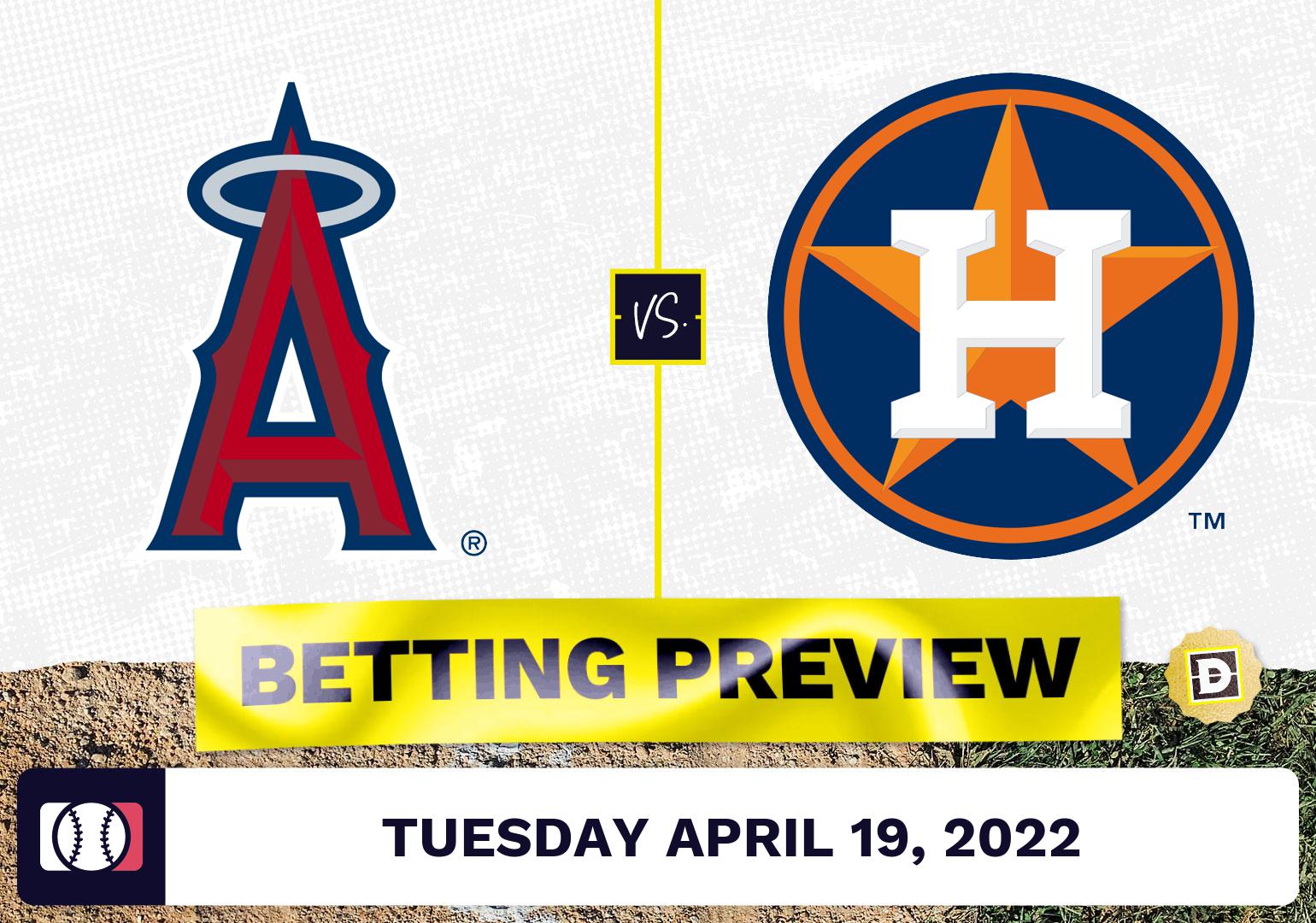 Angels vs. Astros Prediction and Odds - Apr 19, 2022