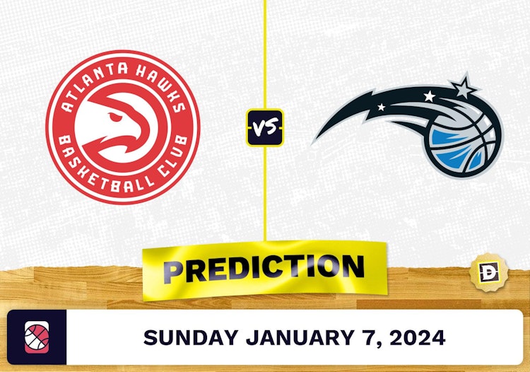 Atlanta Hawks vs. Orlando Magic Prediction, Odds, NBA Picks  [1/7/2024]