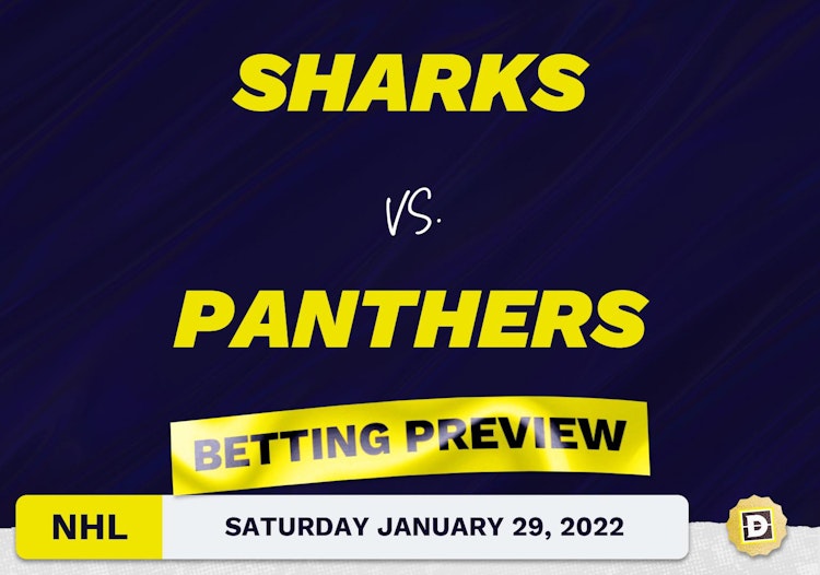 Sharks vs. Panthers Predictions and Odds - Jan 29, 2022
