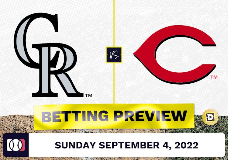 Rockies vs. Reds Prediction and Odds - Sep 4, 2022