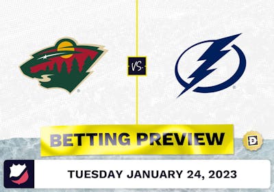 Wild vs. Lightning Prediction and Odds - Jan 24, 2023