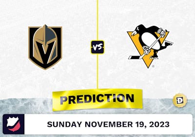 Golden Knights vs. Penguins Prediction and Odds - November 19, 2023