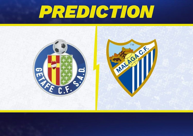 Getafe takes on Malaga in La Liga action.