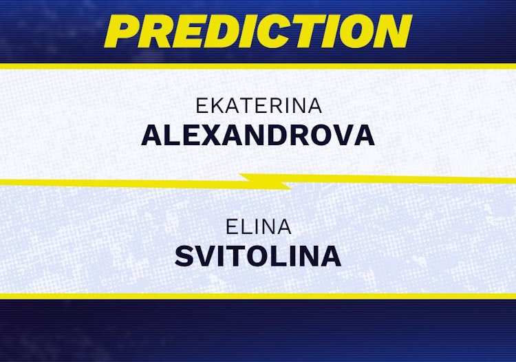Ekaterina Alexandrova vs Elina Svitolina Tennis Prediction.