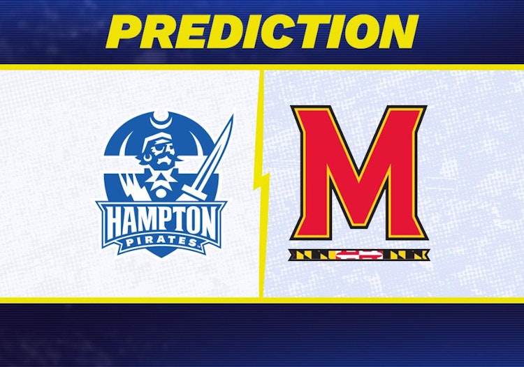 Hampton takes on Maryland in College Football action.