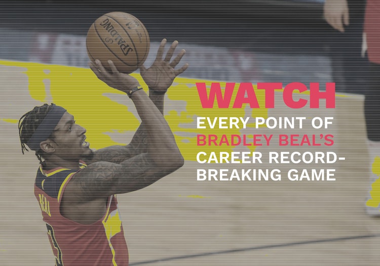 WATCH | All of Bradley Beal's career-high 60 points