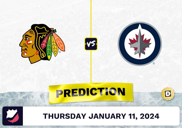 Chicago Blackhawks vs. Winnipeg Jets Prediction, Odds, NHL Picks [1/11/2024]
