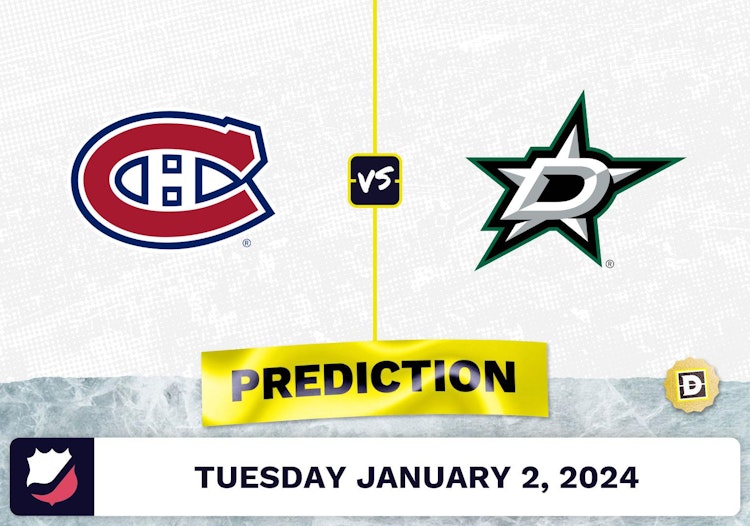 Montreal Canadiens vs. Dallas Stars Prediction, Odds, NHL Picks  [1/2/2024]