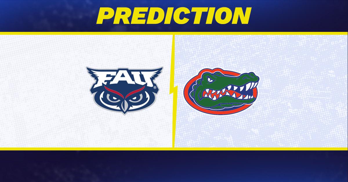 Florida Atlantic takes on Florida in College Football action.