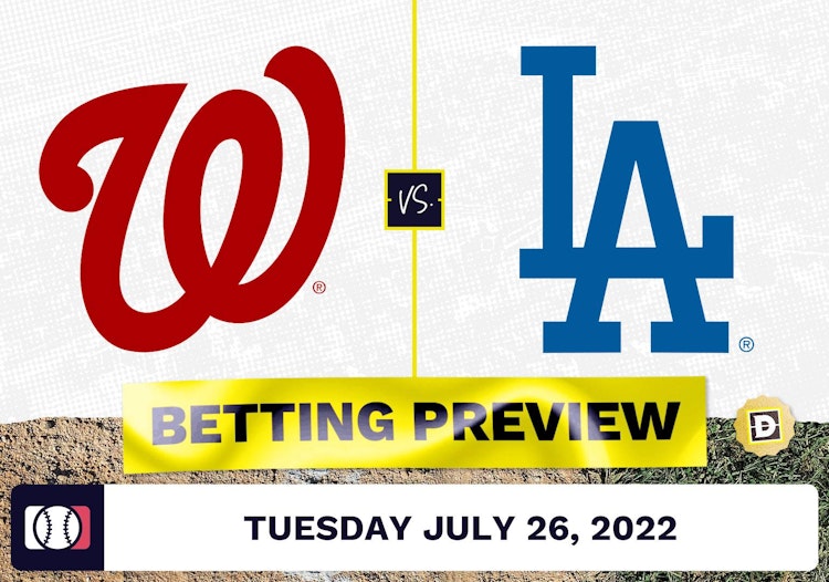 Nationals vs. Dodgers Prediction and Odds - Jul 26, 2022