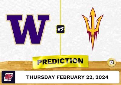 Washington vs. Arizona State Prediction, Odds, College Basketball Picks [2/22/2024]