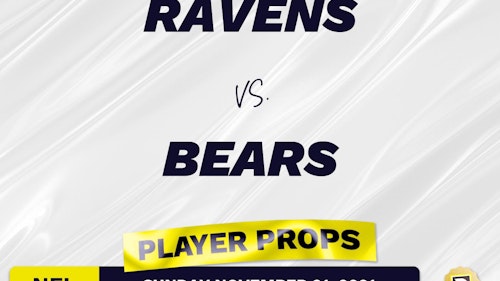 Ravens vs. Bears Projected Player Stats - Nov 21, 2021