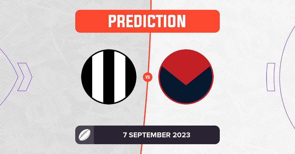 Collingwood Vs Melbourne Prediction And Tips - AFL Finals Week 1 2023