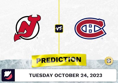 Devils vs. Canadiens Prediction and Odds - October 24, 2023