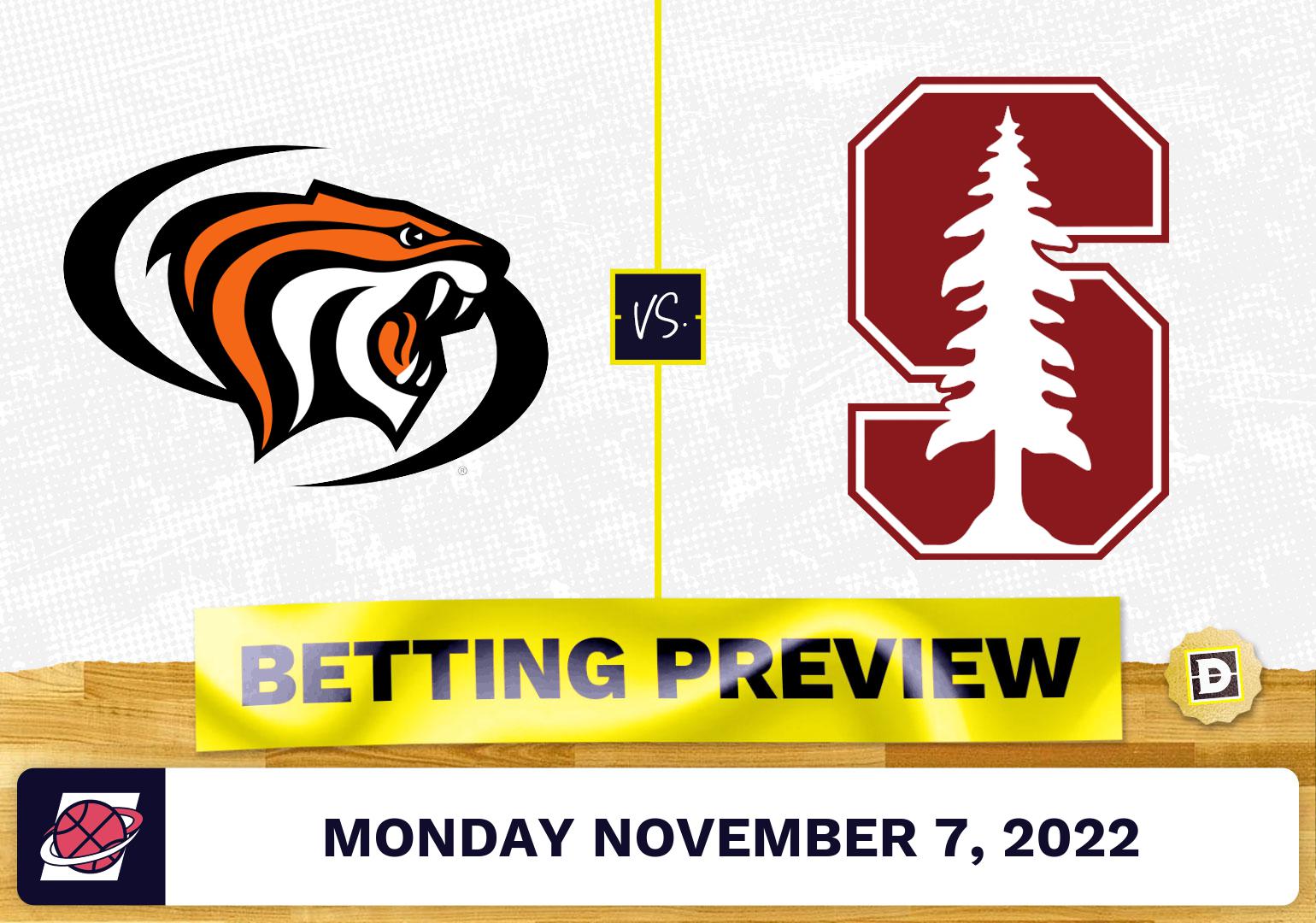 Pacific vs. Stanford CBB Prediction and Odds - Nov 7, 2022