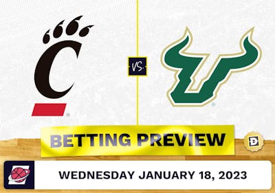 Cincinnati vs. South Florida CBB Prediction and Odds - Jan 18, 2023