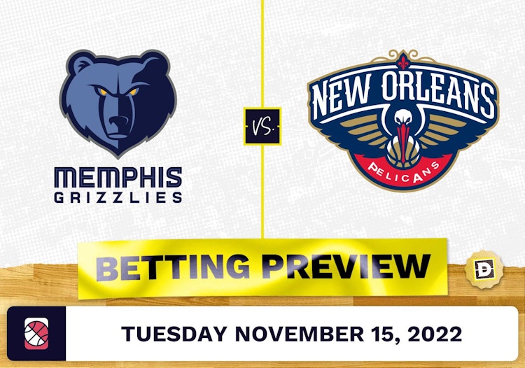 Grizzlies vs. Pelicans Prediction and Odds - Nov 15, 2022