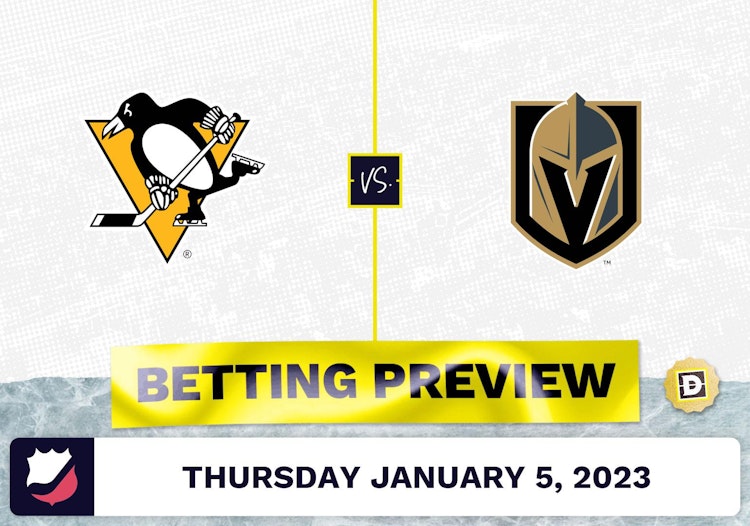 Penguins vs. Golden Knights Prediction and Odds - Jan 5, 2023