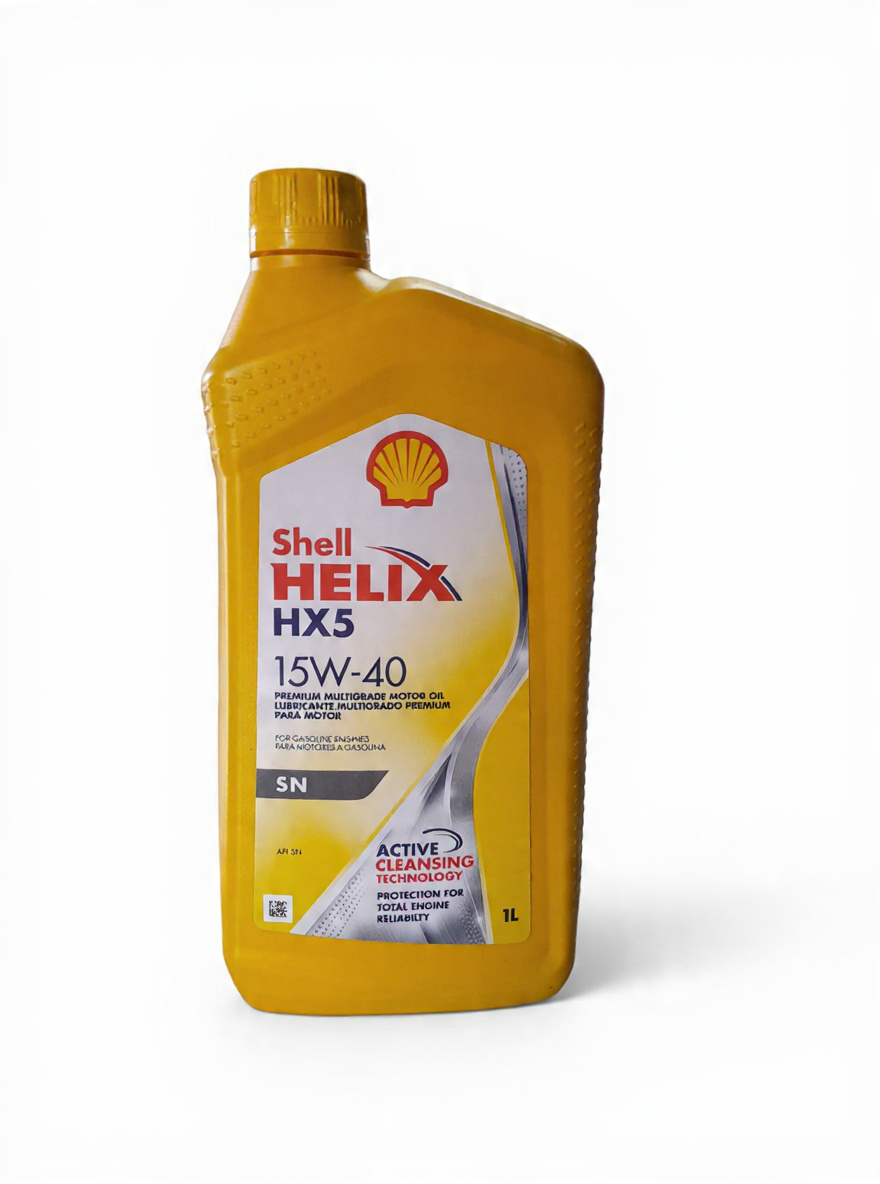 SHELL HELIX HX5 15W-40 DIESEL Y BENCINERO