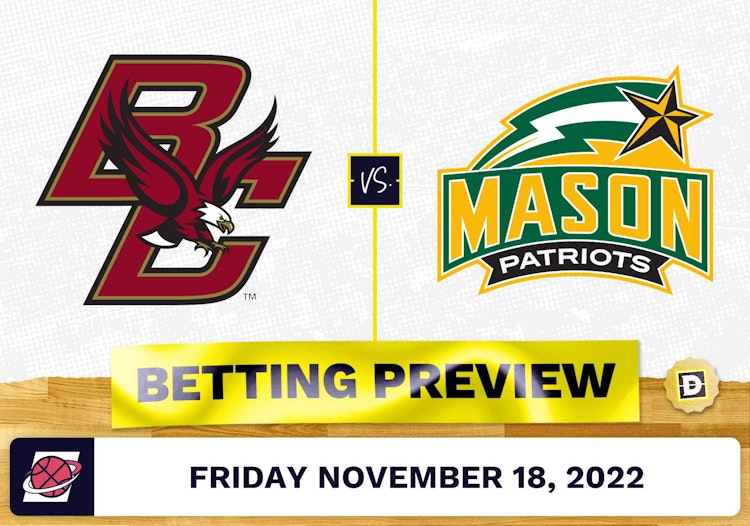 Boston College vs. George Mason CBB Prediction and Odds - Nov 18, 2022
