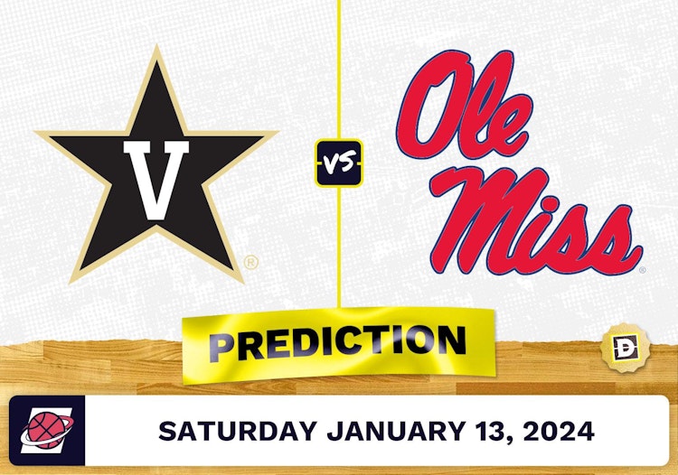 Vanderbilt vs. Ole Miss Prediction, Odds, College Basketball Picks [1/13/2024]