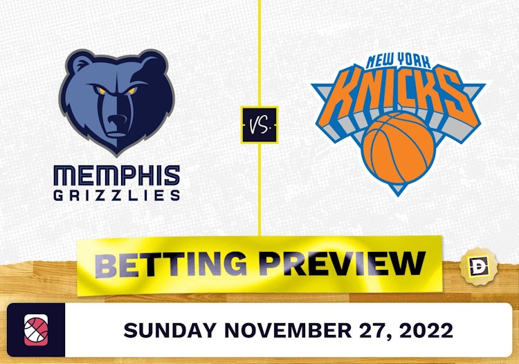 Grizzlies vs. Knicks Prediction and Odds - Nov 27, 2022