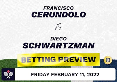 Francisco Cerundolo vs. Diego Schwartzman Predictions - Feb 11, 2022