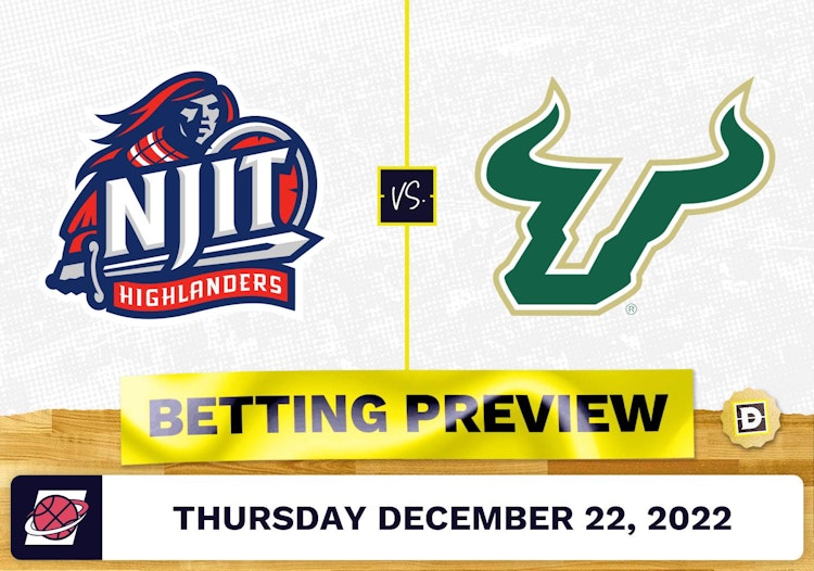 N.J.I.T. vs. South Florida CBB Prediction and Odds - Dec 22, 2022