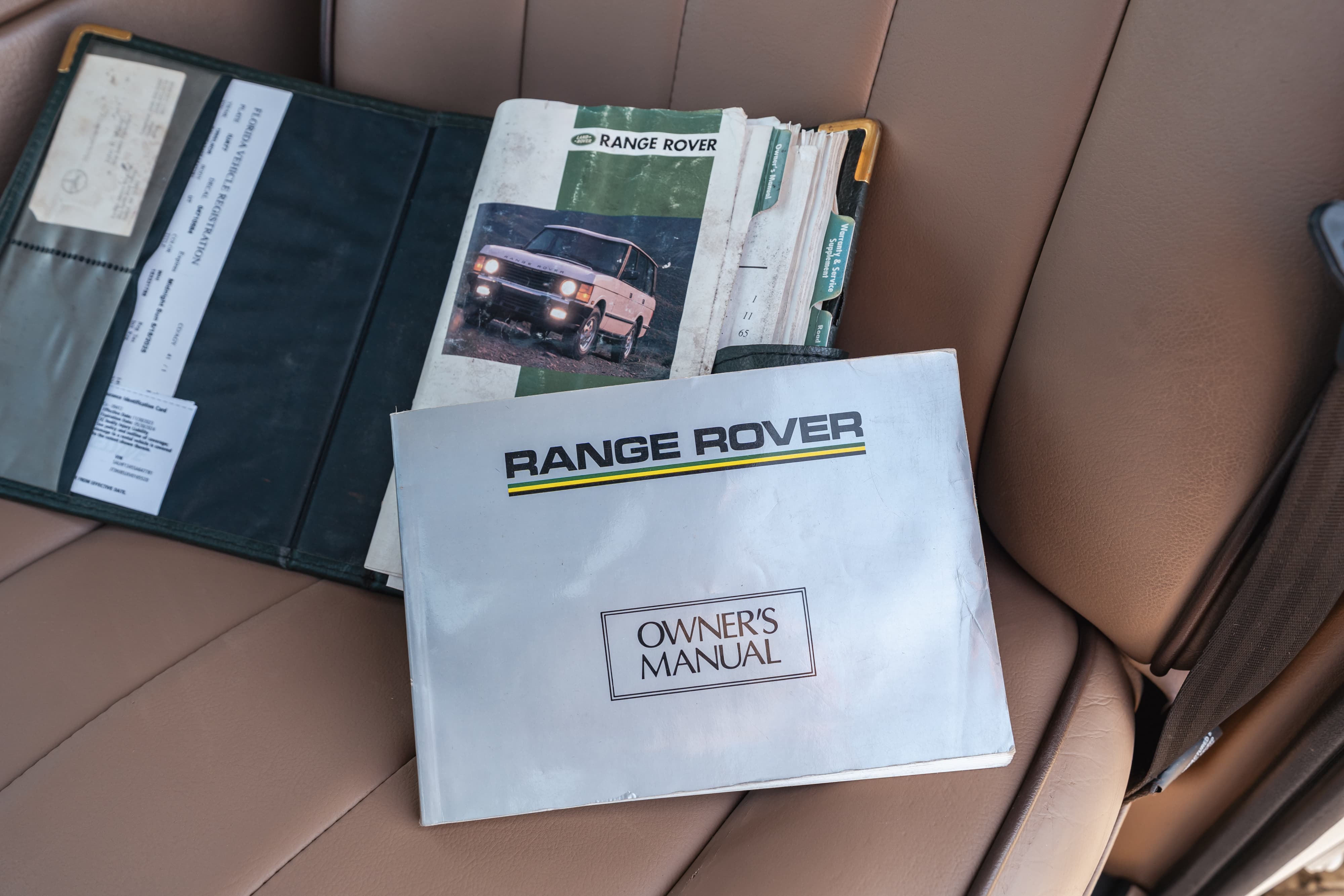 1995 White Land Rover Range Rover County Long Wheel Base in Austin, TX.