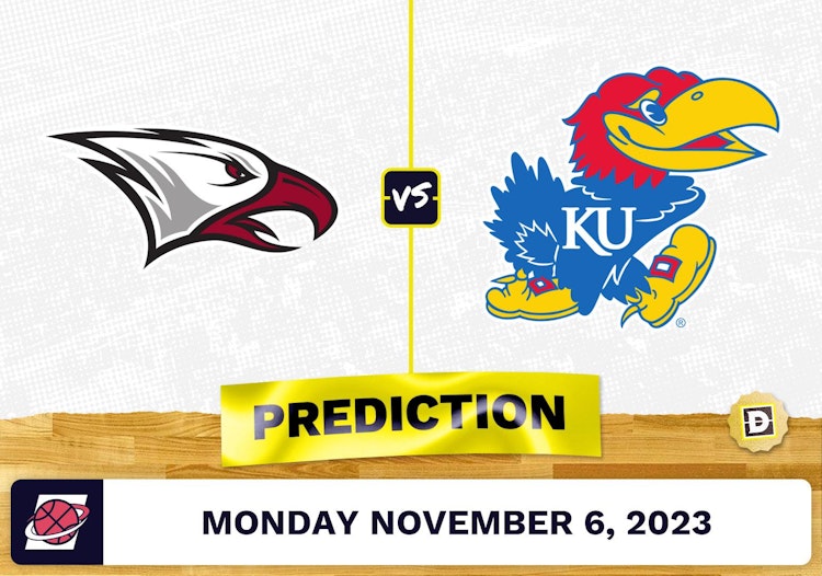 North Carolina Central vs. Kansas Basketball Prediction - November 6, 2023