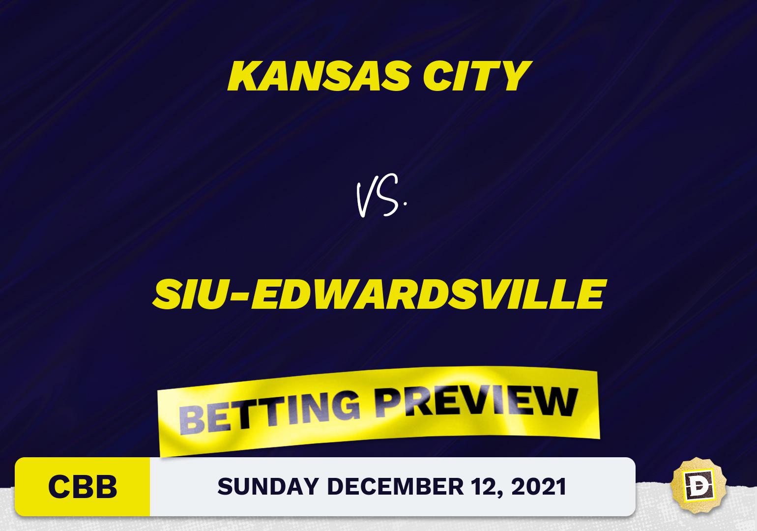 Kansas City vs. SIU-Edwardsville CBB Predictions and Odds - Dec 12, 2021