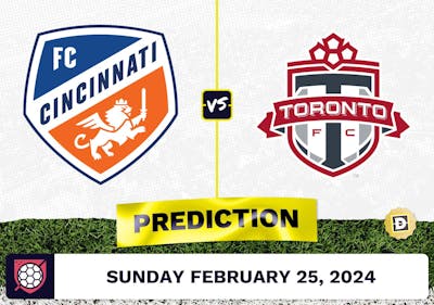 FC Cincinnati vs. Toronto FC Prediction, Odds, MLS Picks [2/25/2024]