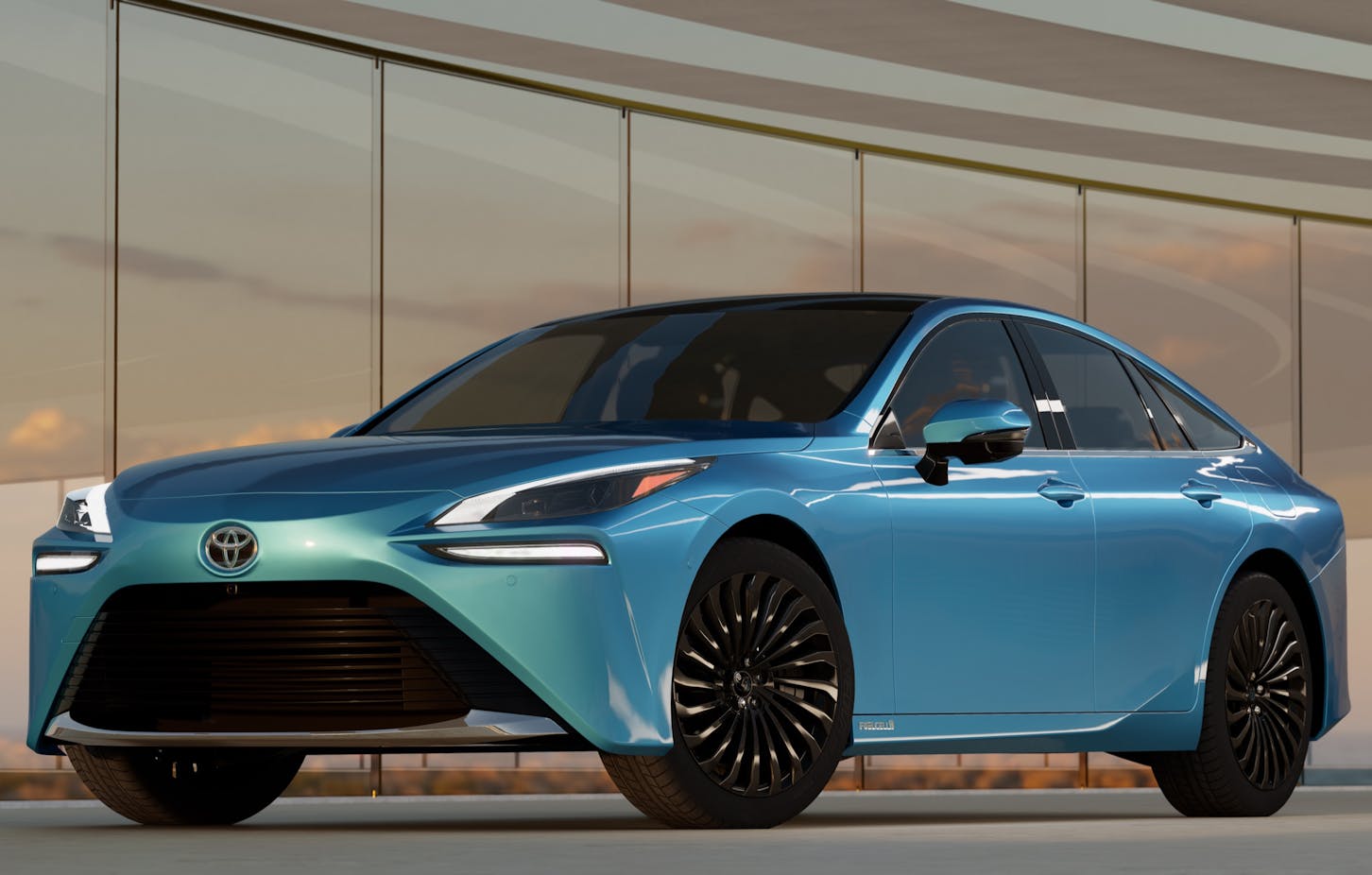Ein Toyota Mirai.