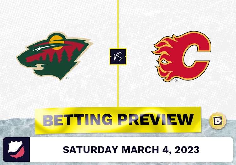 Wild vs. Flames Prediction and Odds - Mar 4, 2023