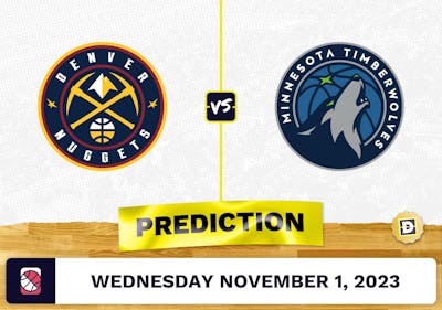 Nuggets vs. Timberwolves Prediction and Odds - November 1, 2023